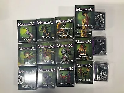 Malifaux Neverborn Sealed 100+ Figures Bulk Price W/book And More • $474.99