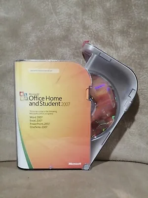 Microsoft Office Home And Student 2007 Word Excel PowerPoint One Note & Key  • $46.80