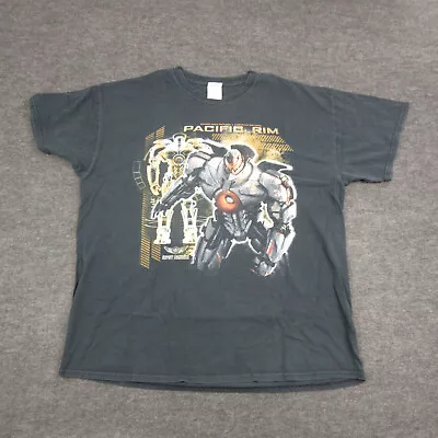 Pacific Rim Shirt Mens Extra Large Black Gipsy Danger Graphic Movie Promo Warner • $21.99