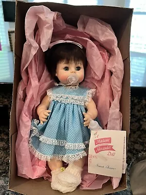 Vintage 1965 Madame Alexander Sweet Tears Doll 3616 Bottle Pacifier Box Tag Baby • $49.99