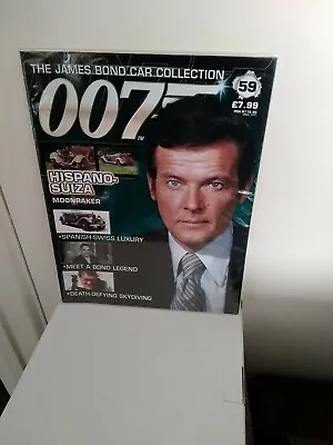 James Bond 007 TM Magazine Collection Issue 59 In Original Wrapping • £2.99