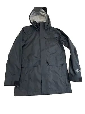 Mountain Hardwear Dry Q Evap Waterproof Shell Rain Jacket Black Small • $39.99