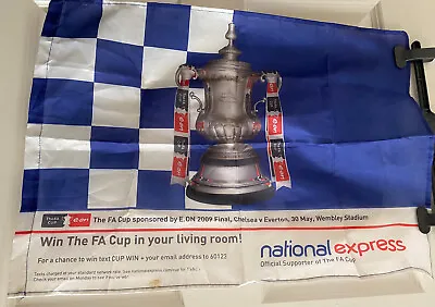 FA Cup Final CHELSEA VS EVERTON 2009 FLAG Banner • £3.90