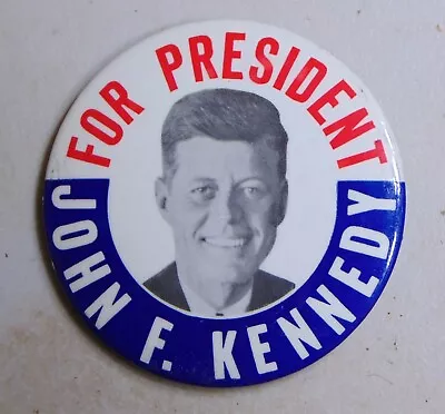 John F. Kennedy JFK 1960 Campaign Pin Button Political • $1.29