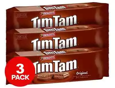 Arnotts Tim Tam Chocolate Biscuits Family Pack 200g FREE SHIPPING AU** • $15.99