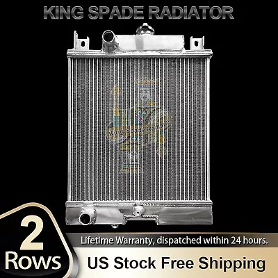 2Row Radiator For 1989-1994 Suzuki Swift Geo Metro GTI Sprint MT 1.0L 1.3L 1.6L • $65.69