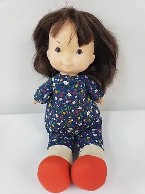 Vintage 1973 Fisher Price Toys Lapsitter Baby Jenny 201 Plush Toy Doll • $24