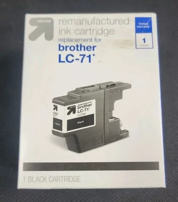 Up & Up Remanufactured Black Ink Cartridge For Brother LC-71 Series Printer • $6.99