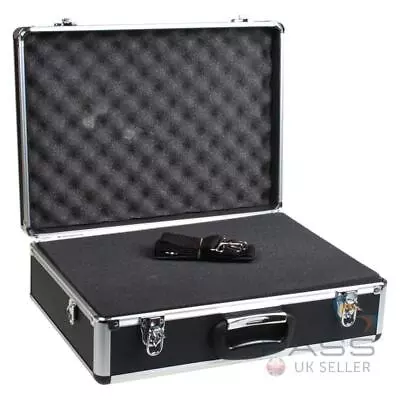 NEW Aluminium Universal Instrument Deluxe Flight Case/Hard Carry Case - Tough... • £34.99