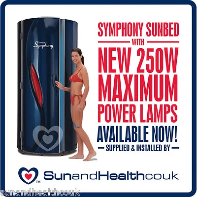 Tansun Symphony Stand Up Sunbed Vertical Tanning Bed! • £2999