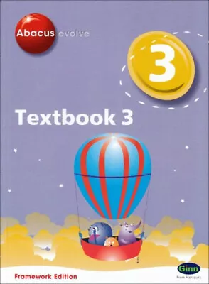 Abacus Evolve Year 3/P4 Textbook 3 Framework Edition BA MED Rut • £4.03