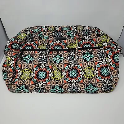 Vera Bradley Grand Traveler Bag - NEW - Weekender Tote Traveler Bag Sierra • $58