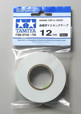 12 Mm Masking Tape For Curves Tamiya Car Model Modeling Accessory  • $9.99