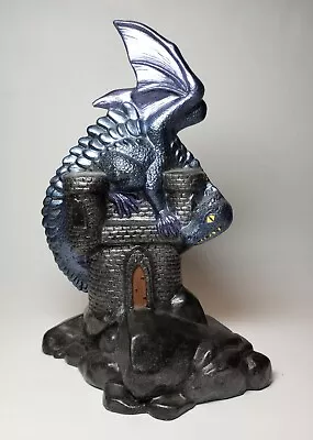 Dragon On Castle 8  Ceramic Hand Painted  • $23