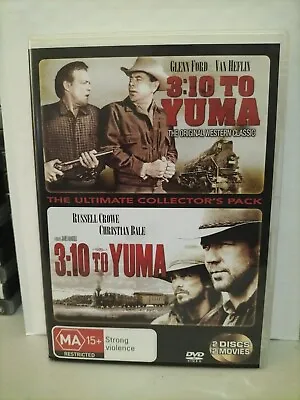 Glenn Ford 2 Movie Collectors Pack - 3:10 To Yuma R4 DVD (MINT CONDITION) • $7.71