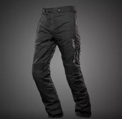 4SR BK-2 Waterproof Motorcycle Riding Pants (Black) Size EU48 US30 - BLACK - NEW • $210