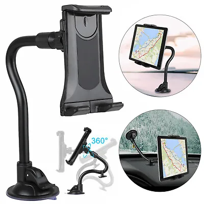 $11.98 • Buy 360° Car Windshield Holder Mount Stand Dashboard For Cell Phone Tablet IPad GPS