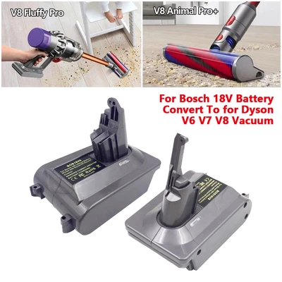 $20.89 • Buy ​Adapter For Bosch 18V Battery Convert To For Dyson V6 V7 V8 Vacuum