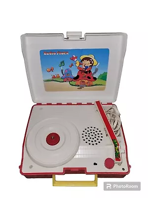 Vintage 1984 Radio Shack Portable  Childrens Mushroom Record Player Tested Works • $15.99