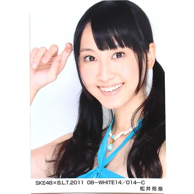 SKE48 Rena Matsui  B.L.T 2011 Pareo Wa Emerald  Photo • $4.60