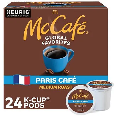 McCafe Paris Café Keurig K-Cup Pods Medium Roast Coffee 24 Count • $13.99