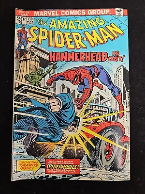 Amazing Spider-man # 130 - (fn+) -hammerhead Is Out-spidermobile. ( C055 ) • £32.13