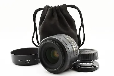 NIKON AF-S DX NIKKOR 35mm F/1.8 G Lens [Exc W/HB-46 HoodCase Japan 8022 • $269.38