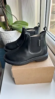 NATURINO Italian Real Leather Girls Ankle Boots Shoes EU 24 UK 7 New With Box • £25