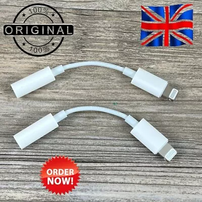 Adapter For IPhone To 3.5mm Jack Cable Connector Headphone Aux All IOS Devices • £2.20