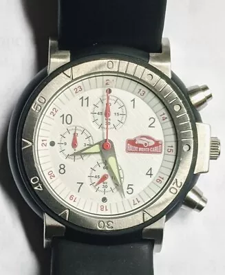 Auto Club Monte Carlo Commemorative Rallye Monte Carlo Men's Chrono Wristwatch • $98