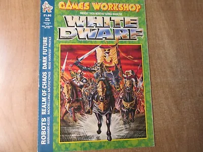 White Dwarf Mag Magazine Rpg Vgc Tsr Merp Gurp Ad&d Dungeon Dragon Gdw Issue 104 • £5