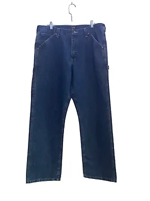 Carpenter Jeans Sz 38x32 Lee Men’s Straight Loose Fit • $7.99