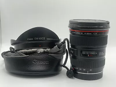 Canon EF 17-35mm 1:2.8 L USM LENS - E F 17-35 Mm F/2.8L - GOOD • £299