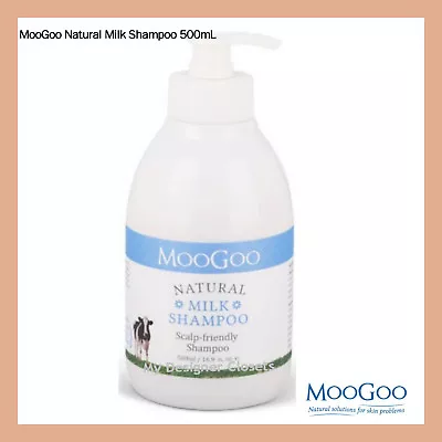 $39.99 • Buy MooGoo Natural Milk Shampoo 500mL Scalp Psoriasis - Moo Goo