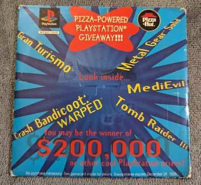 Sony Playstation PS1 Pizza Hut Demo Disc Medievil Metal Gear Crash UNTESTED • $14.99