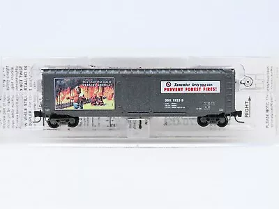 Z Scale Micro-Trains MTL 50700330 SBX Smokey Bear Fire Prevention Box Car #1953B • $29.95