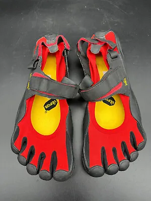 Men's Vibram FiveFingers Sprint Size 44 RED • $39.99