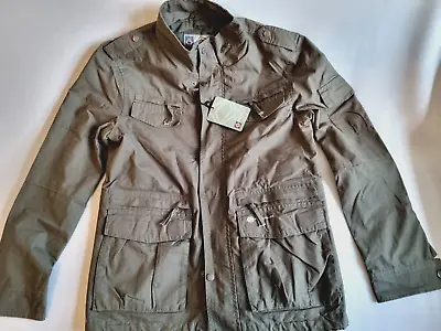 PRO-CAM-FIS Multi-Pocket Utility Fishing Hunting Jacket Heavy Duty Green Size S • £21.99