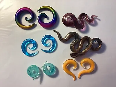 SPIRAL Gothic￼￼TAPER Hanger Plugs Lot……… • $14.97