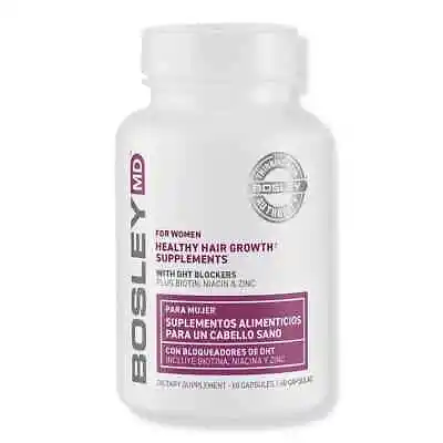 BosleyMD Healthy Hair Growth Supplements - 60 Vegan Capsules • $12.99