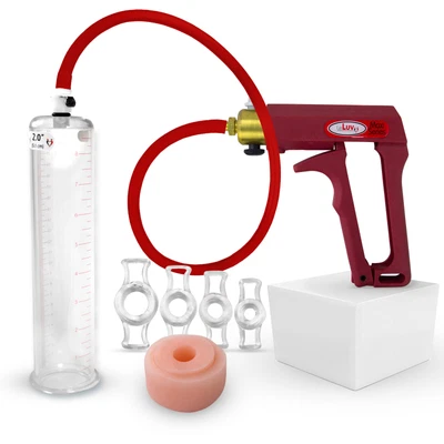 $108.69 • Buy LeLuv MAXI Penis Pump + Premium Hose 9  Or 12  Cylinder + Donut Seal & C. Rings