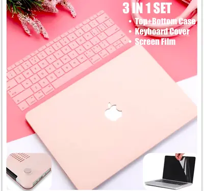 $19.99 • Buy FREE EXPRESS 3-IN-1 SET MacBook Air 13.6 Inch Case M2 2022 Pro 13 Inch M1 Cover