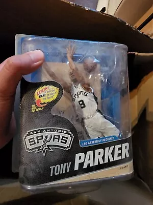 McFarlane NBA Series 23 San Antonio Spurs Tony Parker White Jersey • $17.99