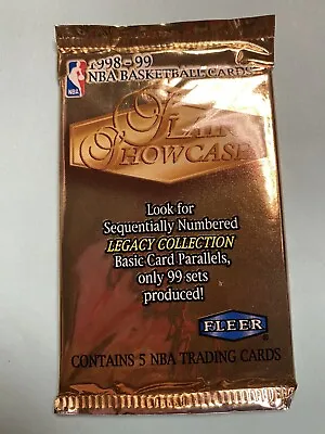 1998-99 FLAIR SHOWCASE Basketball Hobby Pack Jordan Kobe Legacy 1/1 MASTERPIECE? • $195