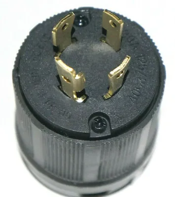 $10.99 • Buy NEMA L14-30P 30 AMP Twist Lock Male Power Replacement Plug End 4 Wire 125-250VAC
