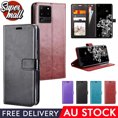 $6.99 • Buy Wallet Flip Case Cover For Samsung Galaxy S20 Ultra Plus S10 5G S9Plu S8 S7 Edge