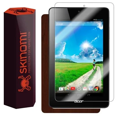 $18.73 • Buy Skinomi Dark Wood Skin & Screen Protector For Acer Iconia One 7 (B1-750)