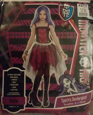 Spectra Costume Size: L (12-14) By Monster High • $30