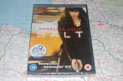 Salt ~ Extended Edition (dvd 2010) Angelina Jolie ~ Brand New And Sealed • £3.50