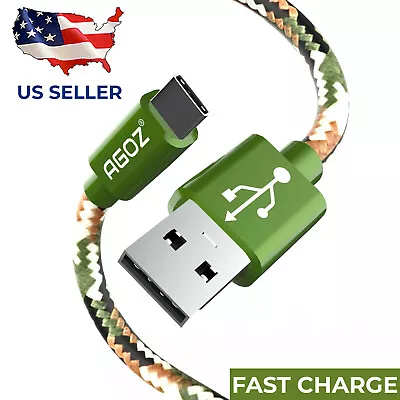 CAMO USB C Fast Charger Cable For Motorola One 5G Edge G Stylus Power Play 5G • $6.97